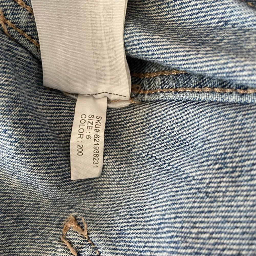 Abercrombie & Fitch jean mini denim skirt - size 6 - Picture 5 of 6